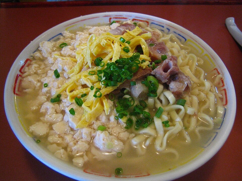 高江洲そばの雰囲気